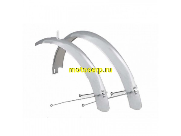 Купить  Крылья металлические 20" хром Вело (пар) (ML 3260 (Велом 610074 (FD Х38996-2 (R4 (Дан купить с доставкой по Москве и России, цена, технические характеристики, комплектация фото  - motoserp.ru