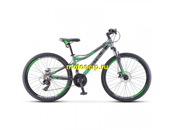 Купить  ====STELS NAVIGATOR-610 MD (Стелс Навигатор-610) 26"; 21ск; рама-алюминий; тормоз-Disk; дв.обод (шт) купить с доставкой по Москве и России, цена, технические характеристики, комплектация фото  - motoserp.ru