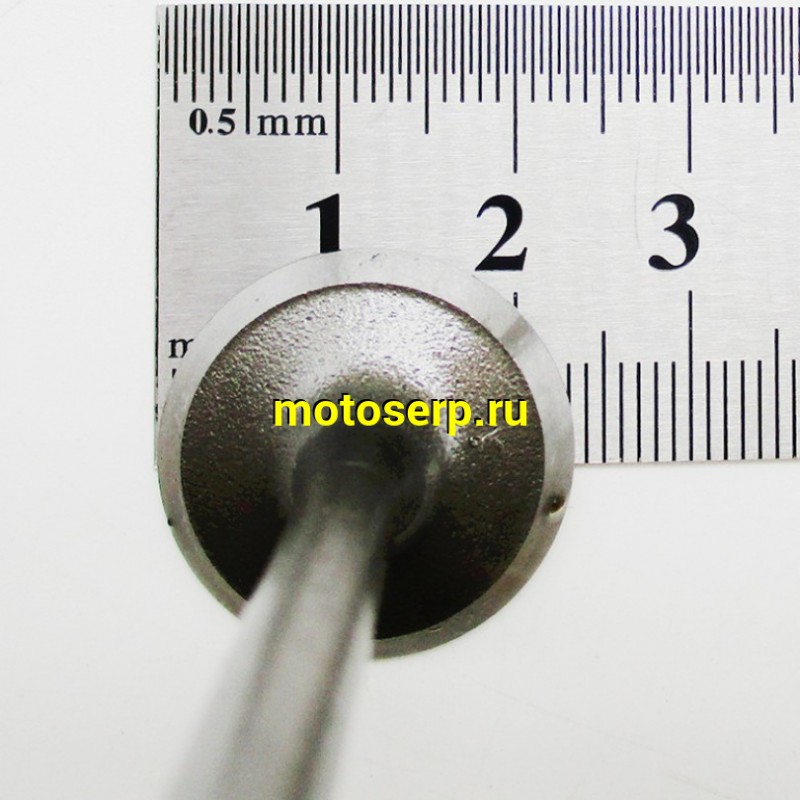 Купить  Клапан 158QMJ (впуск/выпуск)(D-27mm, d-23mm, L-81mm, l-80mm, T-5mm, t-5mm)  Stels VORTEX150  Tactic 150 и др (пар)  (R1 купить с доставкой по Москве и России, цена, технические характеристики, комплектация фото  - motoserp.ru