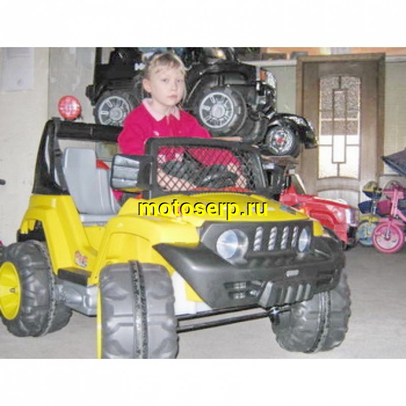 Купить  Джип аккумуляторный А-18-3 (STN374) (детский электромобиль) motor 30Wx2,battery12V 10Ah	A-18-3 Джип аккумуляторно-зарядный для детей от 3 до 8 лет ,ма купить с доставкой по Москве и России, цена, технические характеристики, комплектация фото  - motoserp.ru