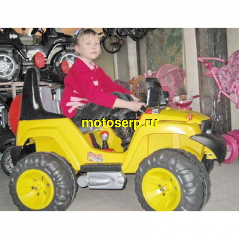Купить  Джип аккумуляторный А-18-3 (STN374) (детский электромобиль) motor 30Wx2,battery12V 10Ah	A-18-3 Джип аккумуляторно-зарядный для детей от 3 до 8 лет ,ма купить с доставкой по Москве и России, цена, технические характеристики, комплектация фото  - motoserp.ru
