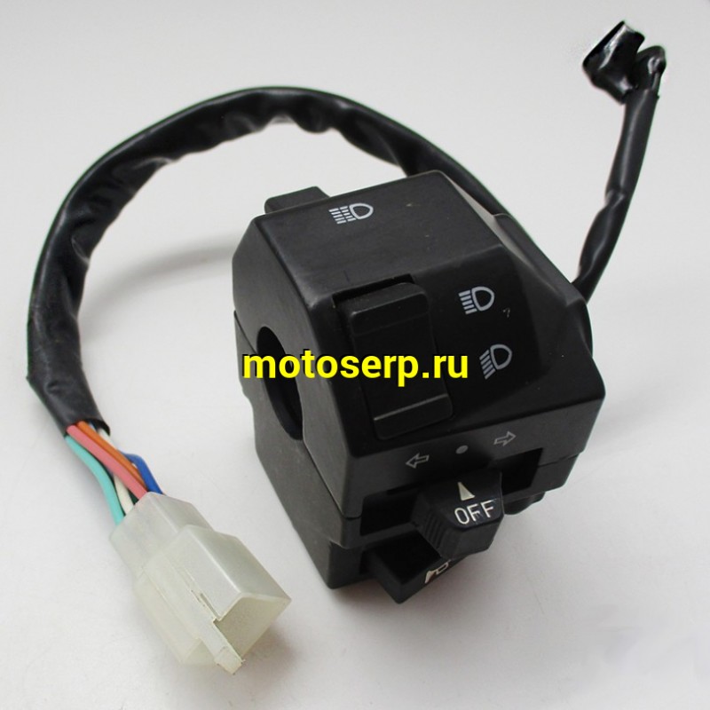 Купить  Переключатели руля (ПК) блок переключателя (9+1,+2) ZS250GS левый (шт)  (ZS 72201-M567-0000 + (ZS 72301-M567-0000 (0 купить с доставкой по Москве и России, цена, технические характеристики, комплектация фото  - motoserp.ru