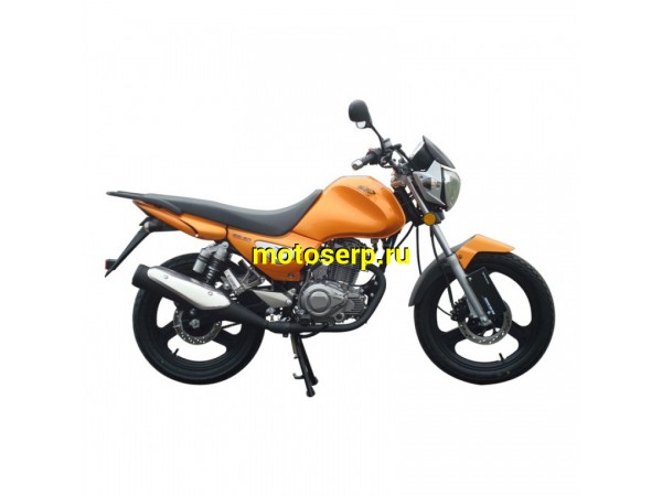 Купить  ====Мотоцикл Zontes Monster ZT125-5A (Зонтекс Монстр) Оранжевый 150cc, 4так, балансирн вал, колеса 18", дисковые тормоза (шт) купить с доставкой по Москве и России, цена, технические характеристики, комплектация фото  - motoserp.ru