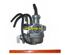 Карбюратор 139FMB (154FMI/152FMI) (d-20mm L-48mm между шпильками) 70-110сс с бензокраном и тросом засл. ММ STORM, YM Blade (шт)  (MM 22225 
