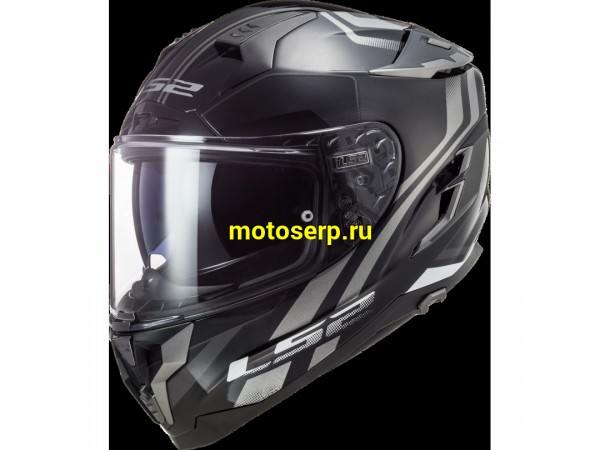 Купить  Шлем закрытый LS2 FF327 CHALLENGER PROPELLER Black Titanium (S) интеграл (шт) (LS2 купить с доставкой по Москве и России, цена, технические характеристики, комплектация фото  - motoserp.ru