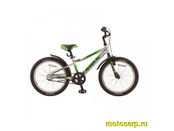 Купить  ====20" STELS PILOT-220 (Gent) (Стелс Пилот-220) (Муж) 20"; 3ск планетарка; рама-алюминий; тормоз-ножной (шт) купить с доставкой по Москве и России, цена, технические характеристики, комплектация фото  - motoserp.ru