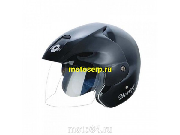 Купить  ====Шлем открытый байк со стеклом YM-F-18 &quot;YAMAPA&quot; (HF 216, XZH01) (каска) со стеклом (шт.) (MM 07136 купить с доставкой по Москве и России, цена, технические характеристики, комплектация фото  - motoserp.ru