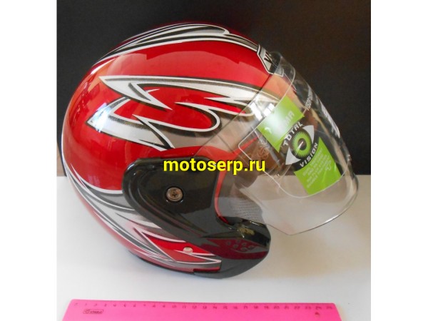 Купить  ====Шлем открытый байк со стеклом YEMA (603) (шт) (ML 0551 купить с доставкой по Москве и России, цена, технические характеристики, комплектация фото  - motoserp.ru