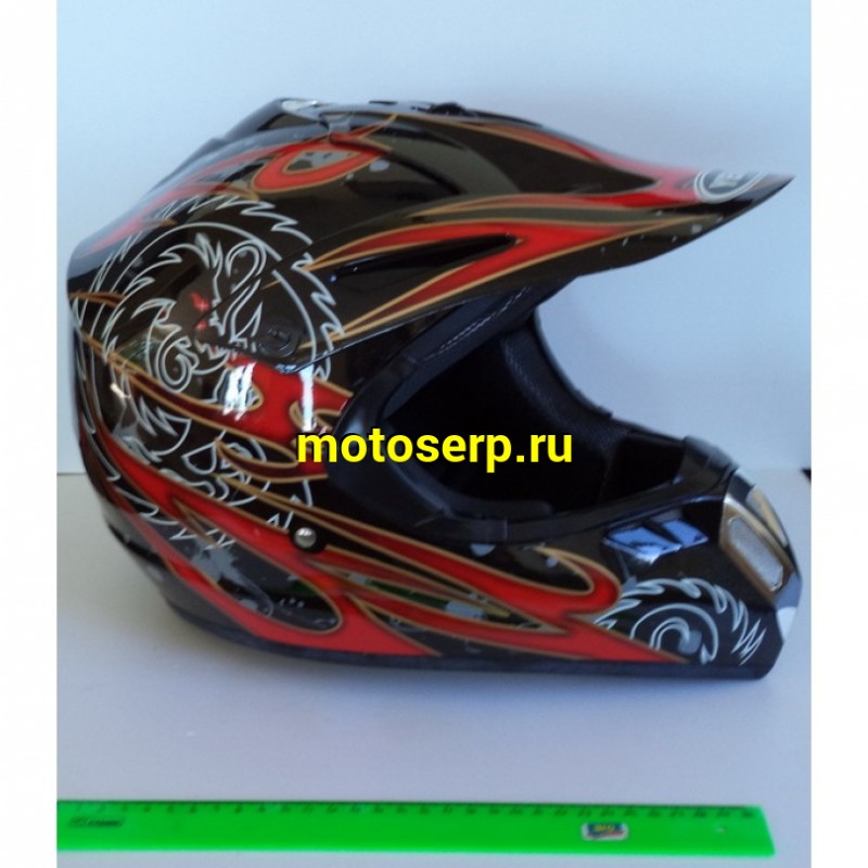 Купить  ====Шлем Кросс YM-910 YAMAPA (шт) (MM 15993 купить с доставкой по Москве и России, цена, технические характеристики, комплектация фото  - motoserp.ru