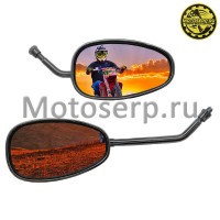 motoserp.ru - Зеркала (d-10mm, прав резьба) овал  Хром. (010) (пара) (Дан (TATA 10055897 - МотоВелоЦентр г.Серпухов