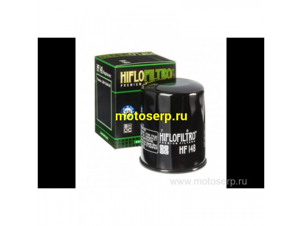 Купить  Масл. фильтр HI FLO HF148 53799 JP (шт) купить с доставкой по Москве и России, цена, технические характеристики, комплектация фото  - motoserp.ru