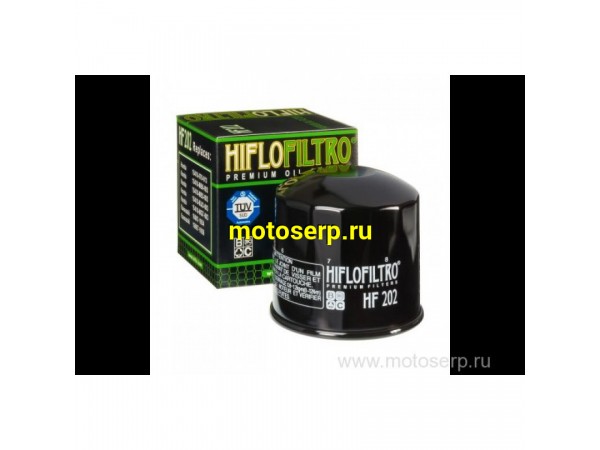 Купить  Масл. фильтр HI FLO HF202 (F302) 57393 JP (шт) купить с доставкой по Москве и России, цена, технические характеристики, комплектация фото  - motoserp.ru