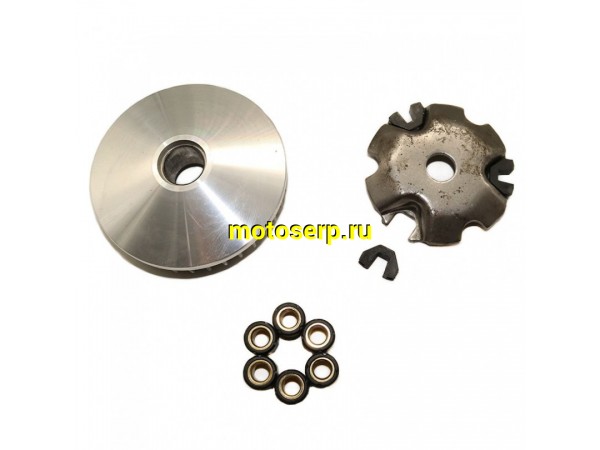 Купить  Вариатор передний Honda AF48(JF06,HF05); LEAD90, LEAD100 AF54/56 (Щека D-109mm, втулка d-24mm) (шт) (ANKON 011693 купить с доставкой по Москве и России, цена, технические характеристики, комплектация фото  - motoserp.ru
