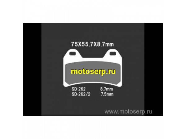 Купить  Тормозные колодки VD 262/2JL  04818 VESRAH дисковые JP (компл) (MRM купить с доставкой по Москве и России, цена, технические характеристики, комплектация фото  - motoserp.ru