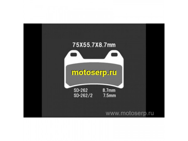 Купить  Тормозные колодки VD 262JL 04817 VESRAH дисковые JP (компл) (MRM купить с доставкой по Москве и России, цена, технические характеристики, комплектация фото  - motoserp.ru