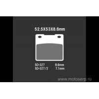 motoserp.ru - Тормозные колодки VD 327JL 00365 VESRAH, EBC FA063HH дисковые JP (компл) (MRM - МотоВелоЦентр г.Серпухов