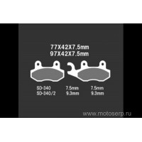 motoserp.ru - Тормозные колодки VD 340JL 00376 VESRAH дисковые JP (компл) (MRM - МотоВелоЦентр г.Серпухов