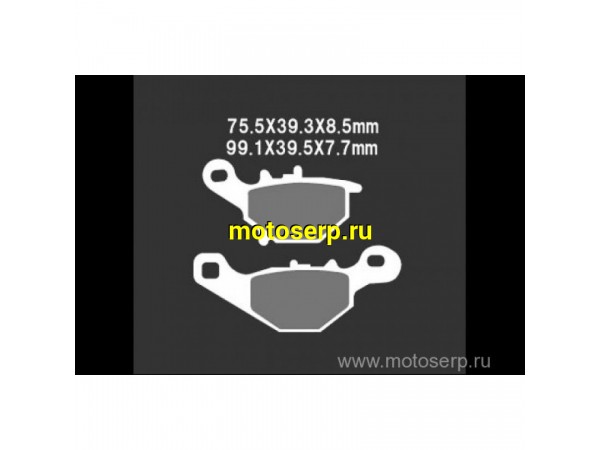 Купить  Тормозные колодки VD 351SJL 21634 VESRAH дисковые JP (компл) (MRM купить с доставкой по Москве и России, цена, технические характеристики, комплектация фото  - motoserp.ru