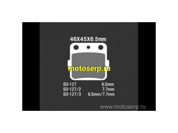 Купить  Тормозные колодки VD 127JL 10970 VESRAH дисковые JP (компл) (MRM купить с доставкой по Москве и России, цена, технические характеристики, комплектация фото  - motoserp.ru