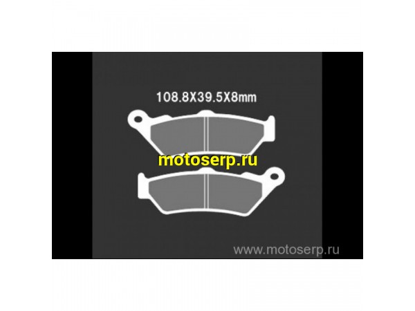 Купить  Тормозные колодки VD 958JL 24025 VESRAH дисковые JP (компл) (MRM купить с доставкой по Москве и России, цена, технические характеристики, комплектация фото  - motoserp.ru