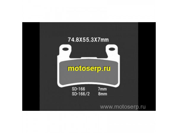 Купить  Тормозные колодки VD 166RJL 08202 VESRAH дисковые JP (компл) (MRM купить с доставкой по Москве и России, цена, технические характеристики, комплектация фото  - motoserp.ru