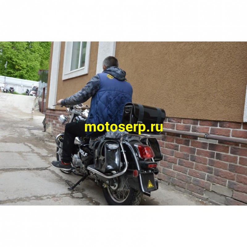 Купить  Мотоцикл Motoland WOLF 250 (2023) 4Т., возд.-масл., диск/барабан, 110/90-16"/180/90-15" (зал) (шт) (зак) (ML 13214 купить с доставкой по Москве и России, цена, технические характеристики, комплектация фото  - motoserp.ru