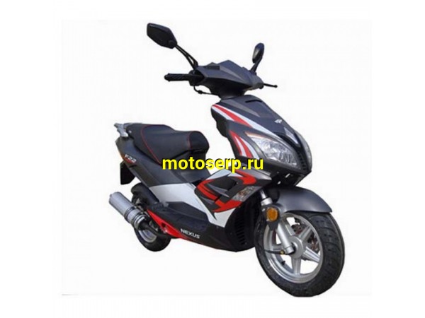 Купить  ====Скутер Nexus F22 50 (Нексус Ф22) 2так; 50сс; колеса 12&quot;литые; сигнализ с запуском; передн диск торм. (шт) (зак) купить с доставкой по Москве и России, цена, технические характеристики, комплектация фото  - motoserp.ru