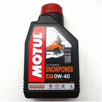 motoserp.ru - Масло MOTUL Snowpower 4T 0W40 100% Synt.Ester  для СНЕГОХОДОВ 1л (шт)  (MOTUL 105891 - МотоВелоЦентр г.Серпухов