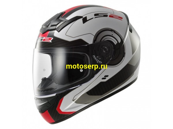 Купить  ====Шлем закрытый  LS2 FF352  ATMOS GLOSS WHITE RED интеграл (шт) XL (0 купить с доставкой по Москве и России, цена, технические характеристики, комплектация фото  - motoserp.ru