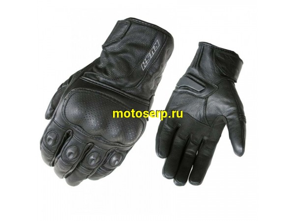 Купить  Перчатки RUSH GRIP кожа, цвет Черный, Размер L 31-05579 (комл) JP купить с доставкой по Москве и России, цена, технические характеристики, комплектация фото  - motoserp.ru