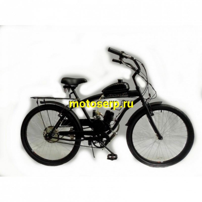 Купить  ====Велосипед с мотором OKKERVIL 50 (Окервиль 50) (ZNC-3207) в американском стиле, 2так, колеса 26&quot;, CDI, 2,8лс. (шт) (R3 купить с доставкой по Москве и России, цена, технические характеристики, комплектация фото  - motoserp.ru