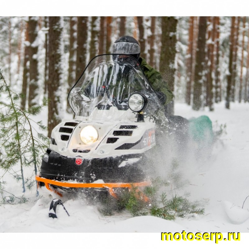 Купить  Снегоход RM БУРАН ЛИДЕР АДЕ 635cc, 2-хтакт., возд. охлажд., с эл.старт.,34 л.с. (С ПСМ) БЕЗ АКБ (шт) купить с доставкой по Москве и России, цена, технические характеристики, комплектация фото  - motoserp.ru