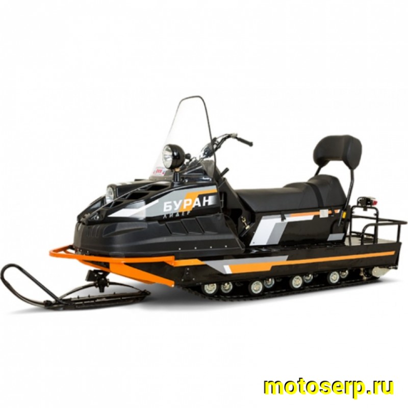 Купить  Снегоход RM БУРАН ЛИДЕР АДЕ 635cc, 2-хтакт., возд. охлажд., с эл.старт.,34 л.с. (С ПСМ) БЕЗ АКБ (шт) купить с доставкой по Москве и России, цена, технические характеристики, комплектация фото  - motoserp.ru