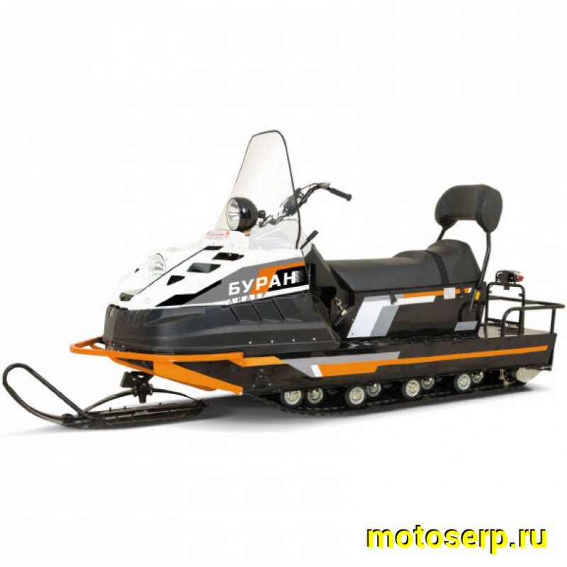 Купить  Снегоход RM БУРАН ЛИДЕР АДЕ 635cc, 2-хтакт., возд. охлажд., с эл.старт.,34 л.с. (С ПСМ) БЕЗ АКБ (шт) купить с доставкой по Москве и России, цена, технические характеристики, комплектация фото  - motoserp.ru