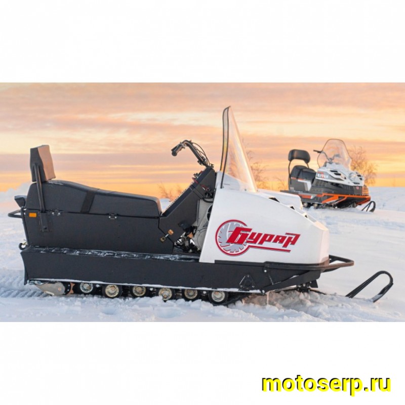 Купить  Снегоход RM БУРАН А 635cc, 2-хтакт., возд. охлажд., без эл.старт.,34 л.с. (С ПСМ) БЕЗ АКБ (шт) купить с доставкой по Москве и России, цена, технические характеристики, комплектация фото  - motoserp.ru