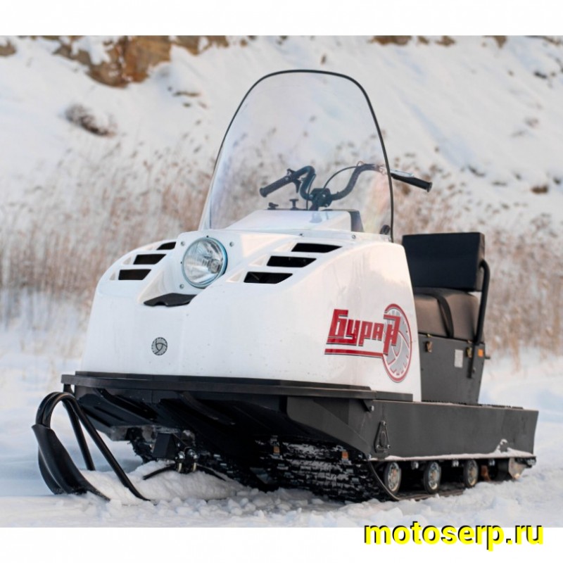 Купить  Снегоход RM БУРАН А 635cc, 2-хтакт., возд. охлажд., без эл.старт.,34 л.с. (С ПСМ) БЕЗ АКБ (шт) купить с доставкой по Москве и России, цена, технические характеристики, комплектация фото  - motoserp.ru
