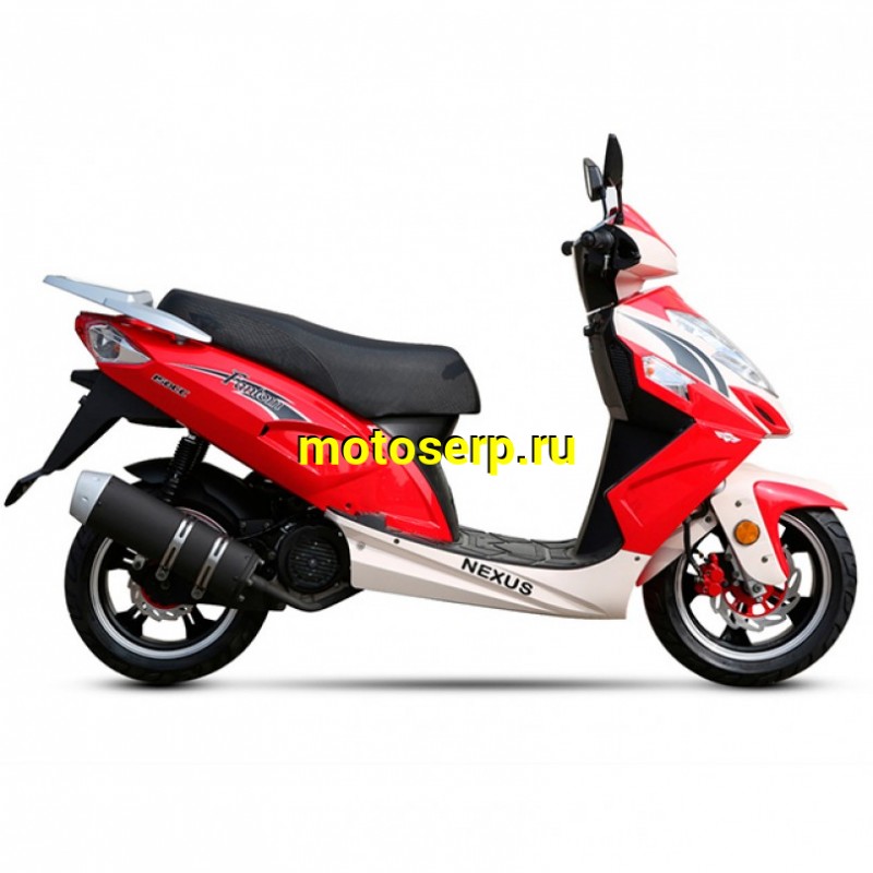 Купить  ====Скутер Nexus Fantom 150 (Фантом 150) 2х местн, 4-х тактн., 150cc, кол 13&quot;, дисков тормоз (шт) купить с доставкой по Москве и России, цена, технические характеристики, комплектация фото  - motoserp.ru