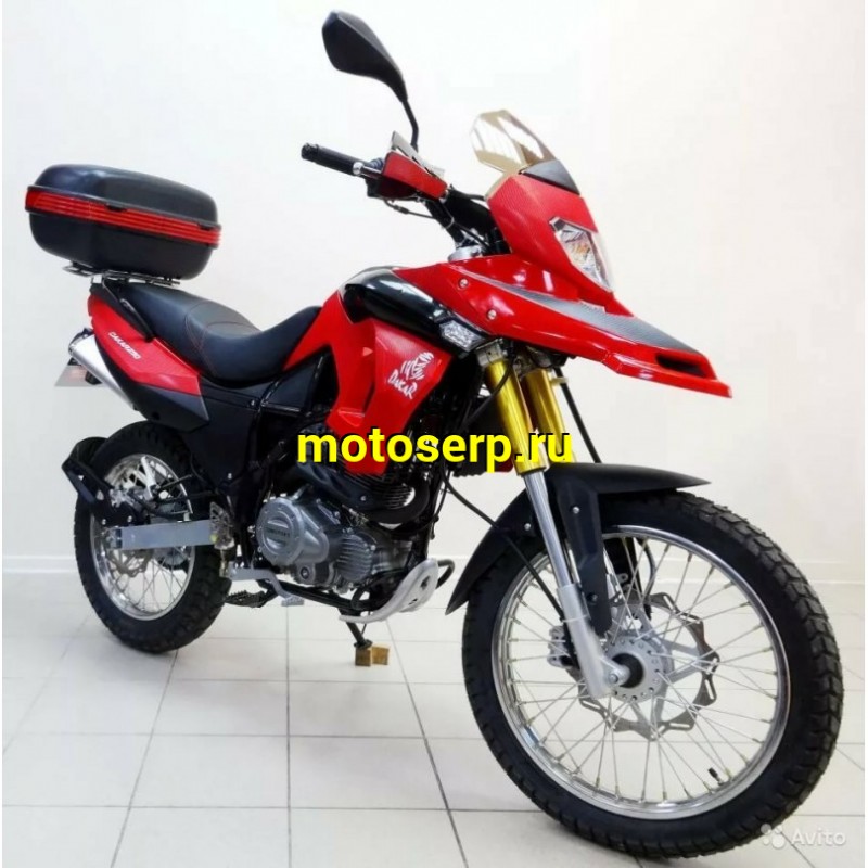 Купить  ====Эндуро Мотоцикл S2 Dakar 250 (ПТС), 19/17, 4Т, 250сс, верхний распредвал, возд. охлажд., диск./диск., электро/кик-стартер (шт) купить с доставкой по Москве и России, цена, технические характеристики, комплектация фото  - motoserp.ru