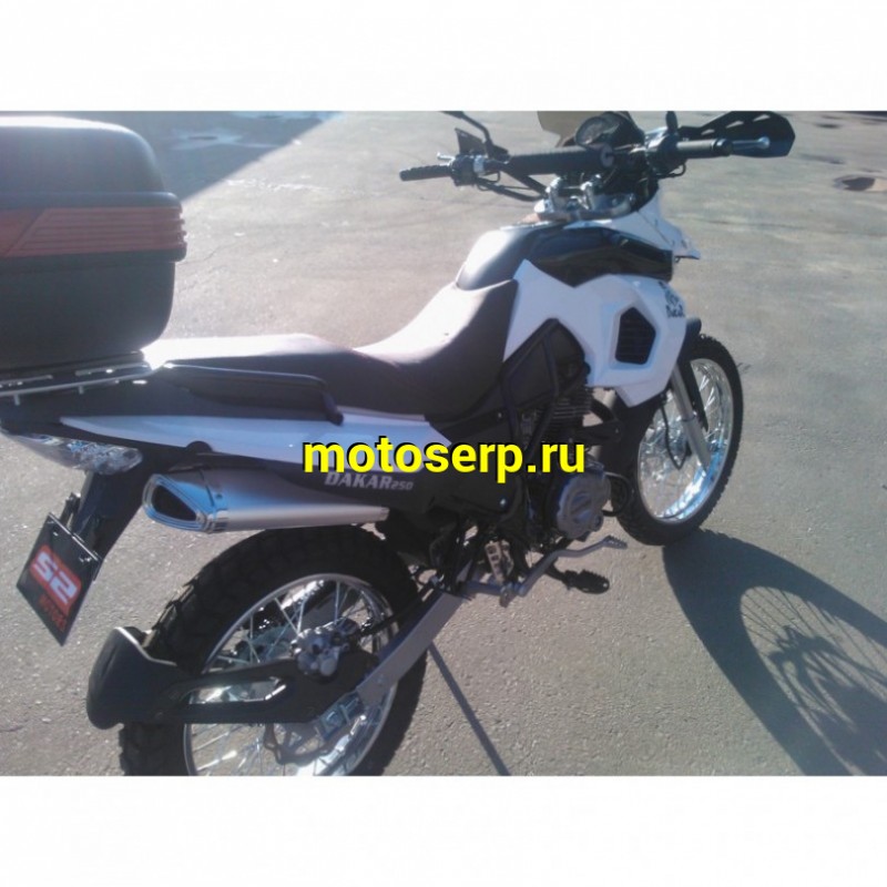 Купить  ====Эндуро Мотоцикл S2 Dakar 250 (ПТС), 19/17, 4Т, 250сс, верхний распредвал, возд. охлажд., диск./диск., электро/кик-стартер (шт) купить с доставкой по Москве и России, цена, технические характеристики, комплектация фото  - motoserp.ru