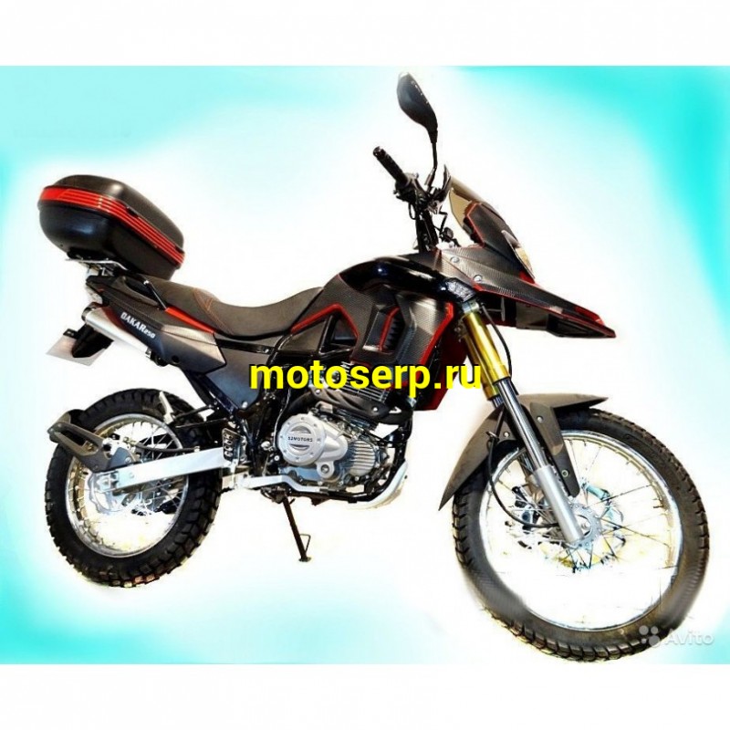Купить  ====Эндуро Мотоцикл S2 Dakar 250 (ПТС), 19/17, 4Т, 250сс, верхний распредвал, возд. охлажд., диск./диск., электро/кик-стартер (шт) купить с доставкой по Москве и России, цена, технические характеристики, комплектация фото  - motoserp.ru
