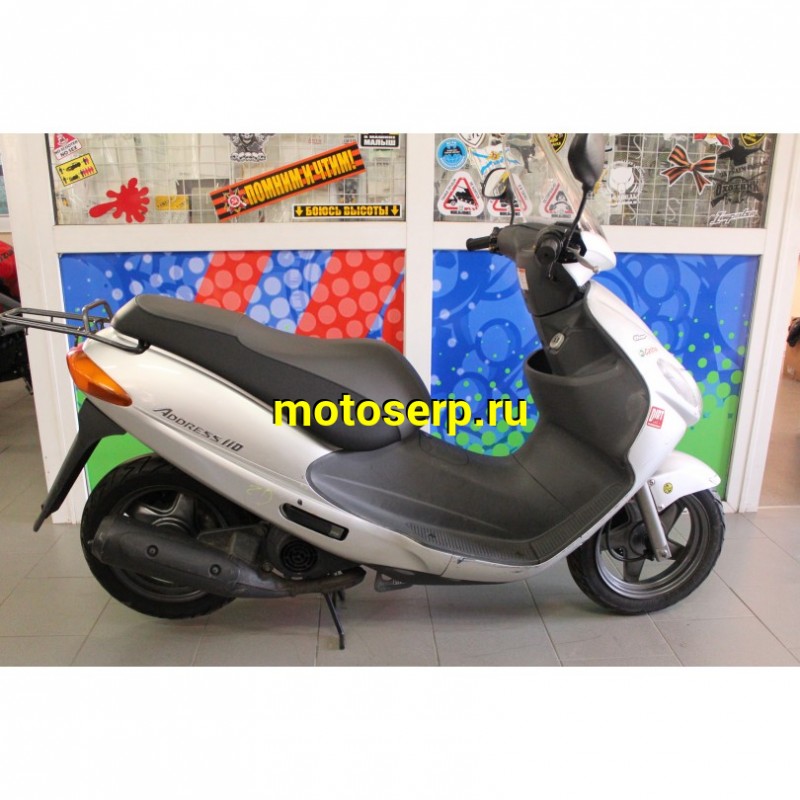 Купить  ====Скутер SUZUKI ADDRESS 110 Из Японии,без пробега по РФ купить с доставкой по Москве и России, цена, технические характеристики, комплектация фото  - motoserp.ru