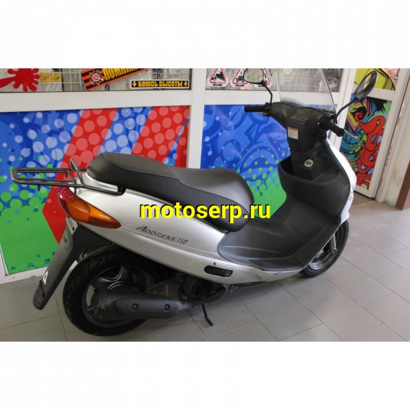 Купить  ====Скутер SUZUKI ADDRESS 110 Из Японии,без пробега по РФ купить с доставкой по Москве и России, цена, технические характеристики, комплектация фото  - motoserp.ru