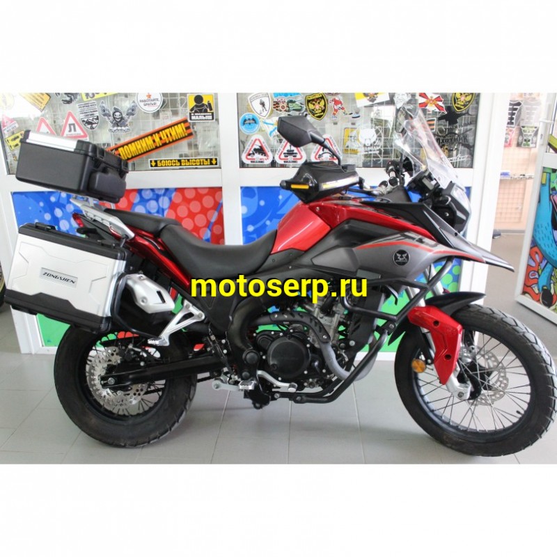 Купить  ====Мотоцикл ZONGSHEN RX-3 туристический эндуро (ZS250GY-3) 2200км состояние нового (комиссия) купить с доставкой по Москве и России, цена, технические характеристики, комплектация фото  - motoserp.ru