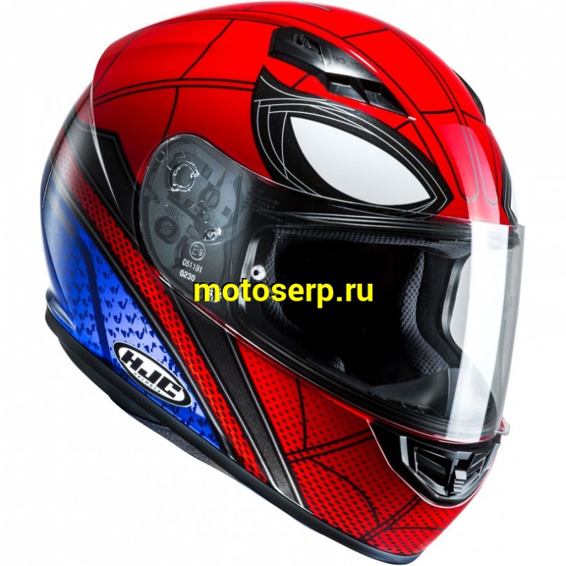 Купить  ====Шлем закрытый HJC CS15 SPIDER-MAN HOME COMING MC1 M,84738 (шт) (0 купить с доставкой по Москве и России, цена, технические характеристики, комплектация фото  - motoserp.ru