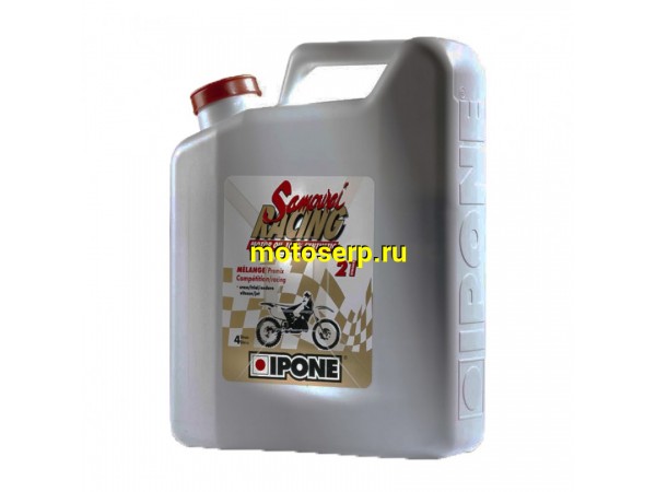 Купить  Масло IPONE 2Т SAMOURAI RACING 4L синтетика (800091 JP(шт)  купить с доставкой по Москве и России, цена, технические характеристики, комплектация фото  - motoserp.ru