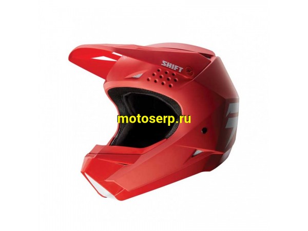 Купить  ====Шлем Кросс Shift White Helmet Red L (19336-003) (шт) (0 купить с доставкой по Москве и России, цена, технические характеристики, комплектация фото  - motoserp.ru