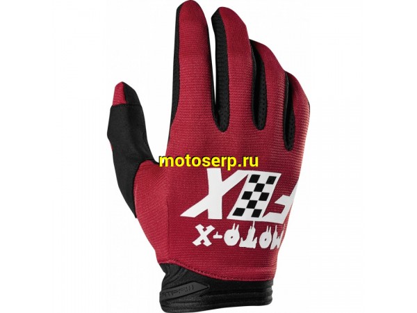 Купить  Перчатки Fox Dirtpaw Czar Glove Cardinal M (22122-465-M) (пар)  (Fox Н57865   купить с доставкой по Москве и России, цена, технические характеристики, комплектация фото  - motoserp.ru