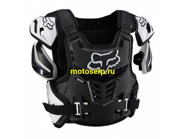 Купить  ====Защита тела (жилет защитный) Fox Raptor Vest Black/White S/M (24814-018-S/M) (модель 2020г) (шт) (0 купить с доставкой по Москве и России, цена, технические характеристики, комплектация фото  - motoserp.ru