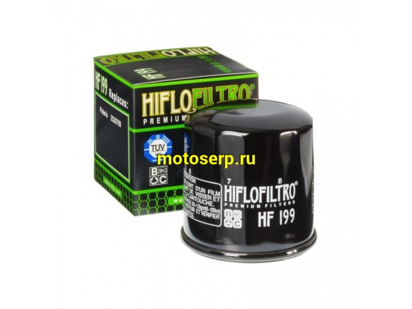 Купить  Масл. фильтр HI FLO HF199 JP (шт)	 купить с доставкой по Москве и России, цена, технические характеристики, комплектация фото  - motoserp.ru