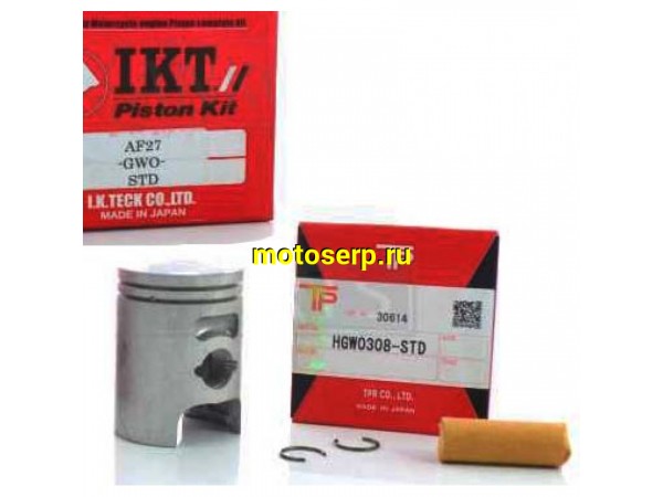 Купить  ====Поршень Honda DIO AF18/24/27  D39(std); p12 JAP "IKT" (ЯПОНИЯ) Скутер (ком) (0 купить с доставкой по Москве и России, цена, технические характеристики, комплектация фото  - motoserp.ru